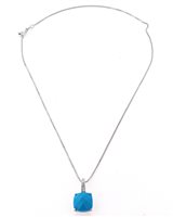 Collana Forever Gioielli Donna Collana Argento in Argento Turchese FGCO00252 - FGCO00252